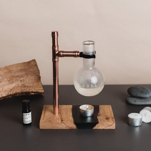 Oak + Smoked Resin with Copper