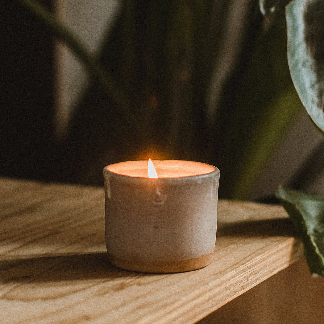 The Halwyn Candle - Wood Sage & Sea Salt - Shayla W X Abel Burners