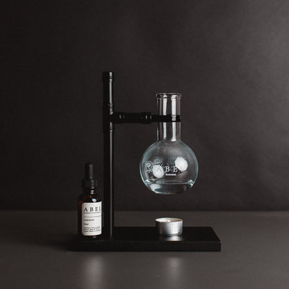 Tattooed Glass Flask - Artist Collab