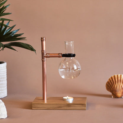 Abel Burner Oak and Copper